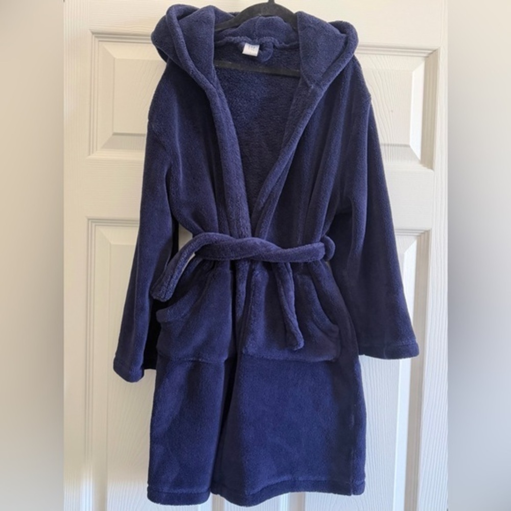 GAP Kids Midnight Blue Bathrobe